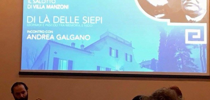 PASCOLI E LEOPARDI NEGLI OCCHI DI ANDREA GALGANO