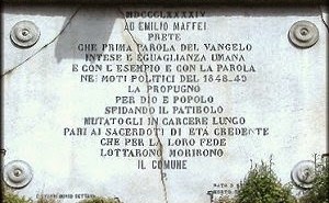 LIBERTARIO EMILIO MAFFEI UN PRETE SCOMODO