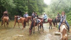 VIAGGIO DEI CAVALIERI LUCANI NELLE TERRE ABRUZZO