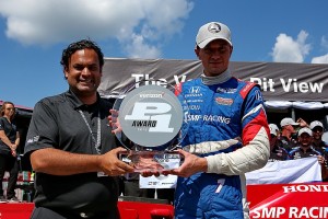 Aleshin in Pole indycar vittoria riapre campionato