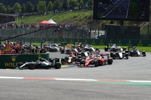 Crash F1 Belgio