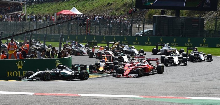 Crash F1 Belgio