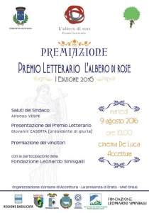 Locandina per concorso poesia Accettura