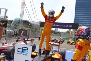 Giovinazzi che vince a Baku